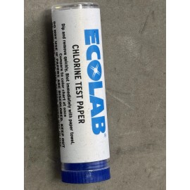 Ecolab Chlorine Test Papers Nov 2026  Qty 1000 Strips