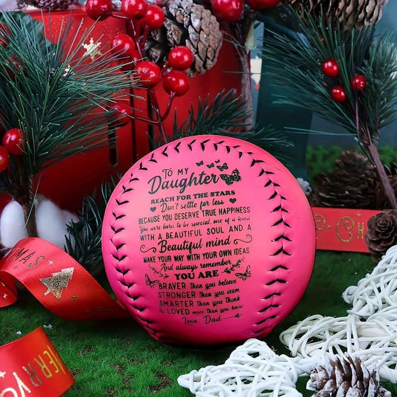 Moactiv''to My Daughter '' International Standard Softball, Gift for Daughter