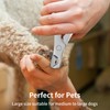 Professional Stainless Steel Dog Nail Clippers & Trimmers with Safety