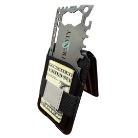 Tr3n3ty Magnetic Wallet, Card Holder, Money Clip, Phone Stand Wallet
