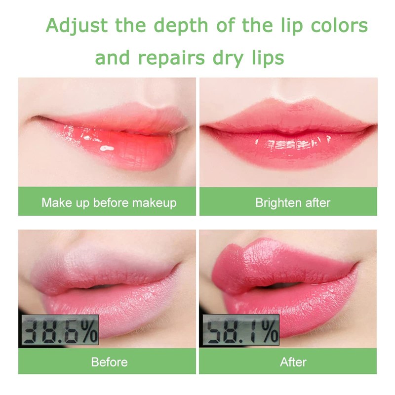 Lip Balm Set Aloe Vera Lipstick 3PCS Magic Temperature Colour