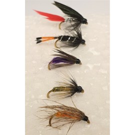 Jackal Outdoors 20 Piece Mixed Wet Trout Flies (Size 14 Hook)
