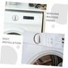 TEHAUX 2Pcs Washer Control Knobs for Durable Rotary Knob Replacements