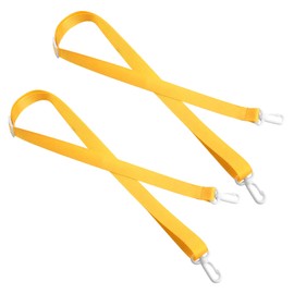 2pcs Drain Lanyard for Shower After Mastectomy or Tummy Tuck, Adjustable Neck Rope Post-Surgery Shower Strap for Drain Bags Post-Mastectomy Must Haves Recovery Accessory (Yellow)