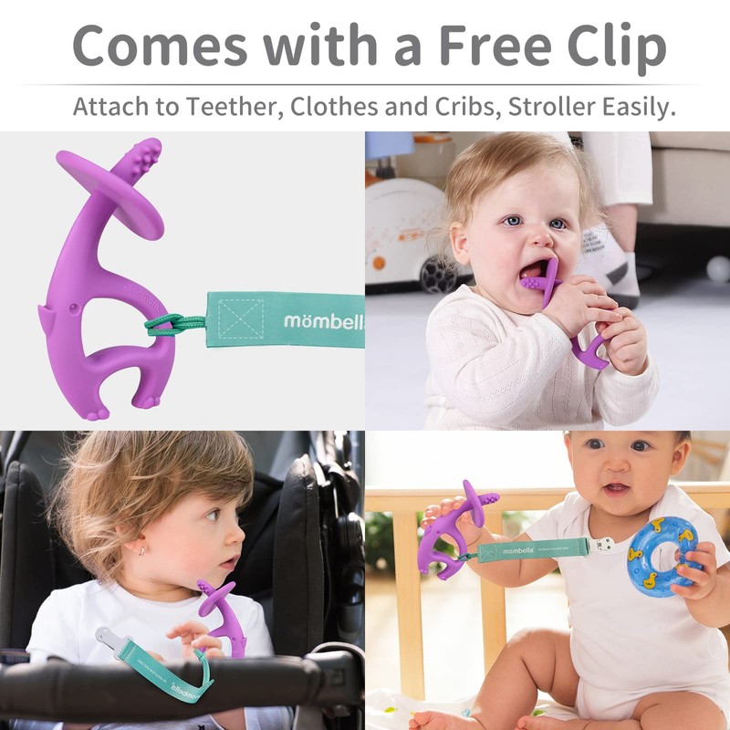 Mombella Baby Teething Toys for Babies 3 6 12 Months
