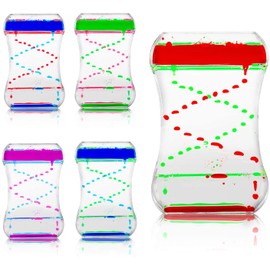 Super Z Outlet Liquid Motion Bubbler for Sensory Play, Fidget Toy, Children Activity, Desk Top, Assorted Colors (Style #2)