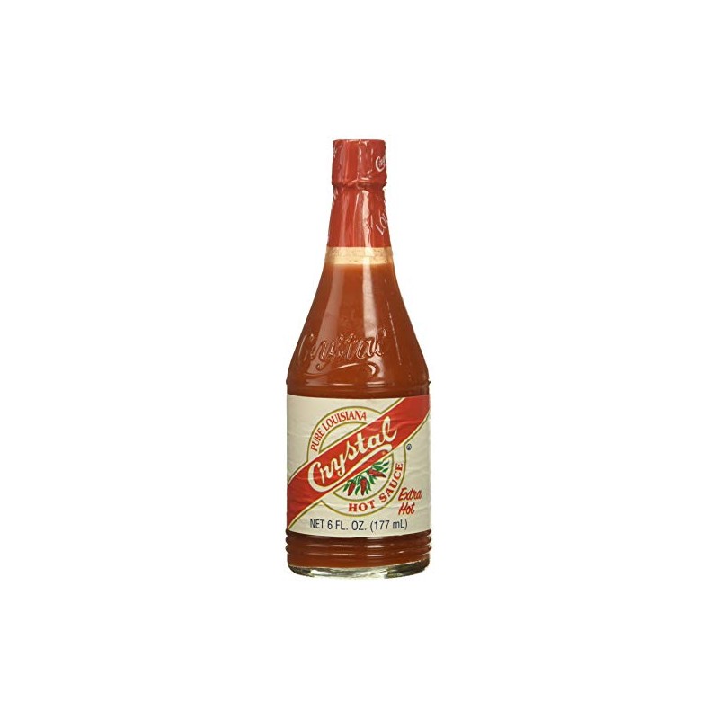 Crystal Hot Sauce Extra Hot 6.0 OZ (Pack of 2)