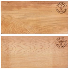 Unbekkant High-quality smoking boards for grilling for wonderful smoke aroma, grill boards made of pure cedar wood