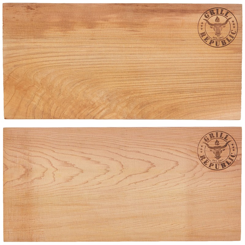 Unbekkant High-quality smoking boards for grilling for wonderful smoke aroma,