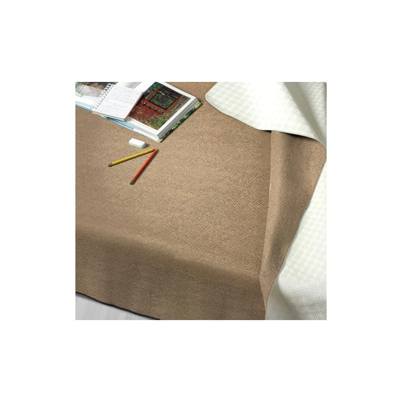 GEMITEX Linum Table Protector, Made in Italy, Non-Slip, Shockproof, Double-Sided,