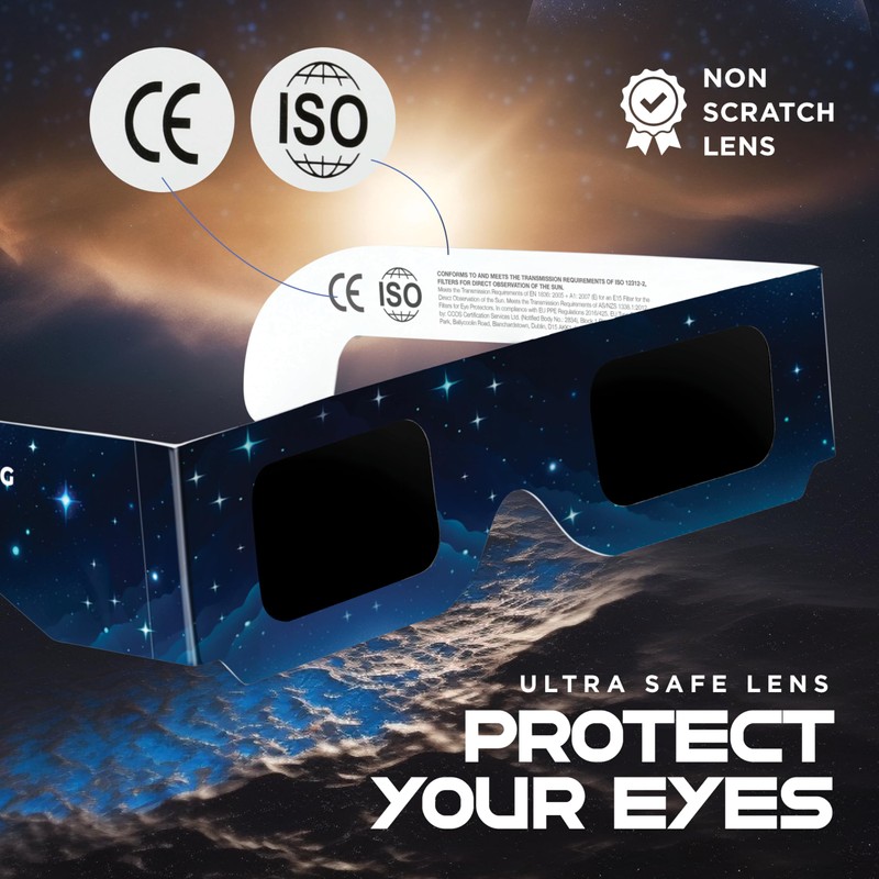 Medical king Solar Eclipse Glasses (10 pack) 2024 CE and