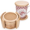 Cup Coasters, Wooden Coasters, Cup Mats, Coasters, Set of 6