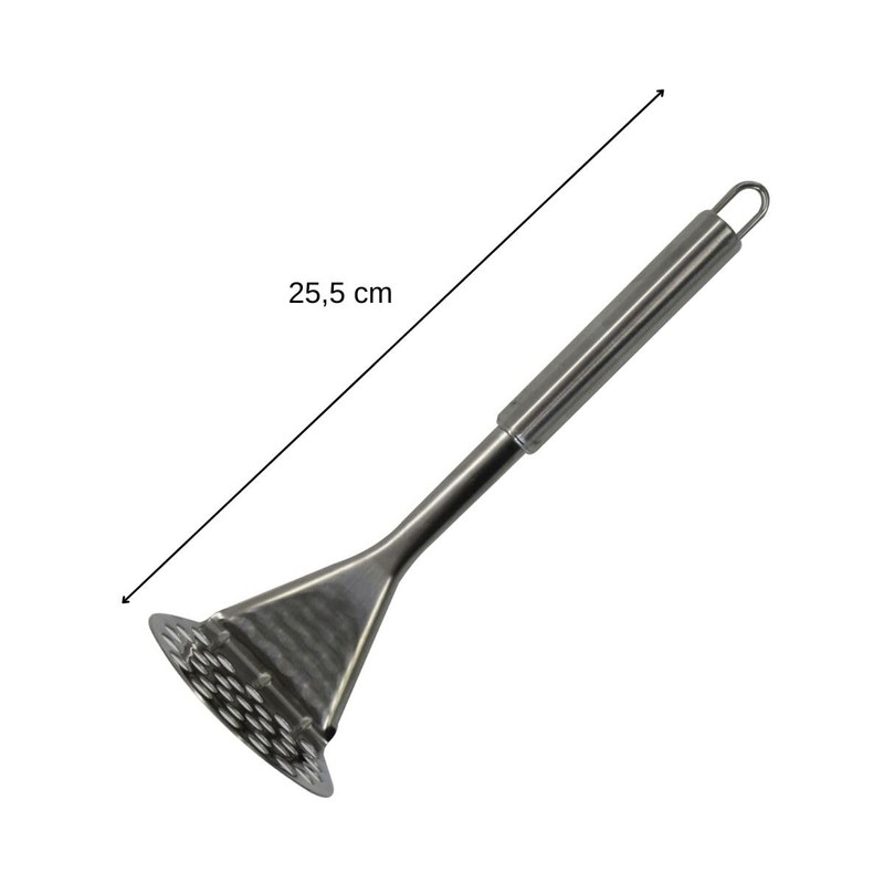 Fackelmann Elemental Potato Press Strainer Stainless Steel Pipe Handle 29
