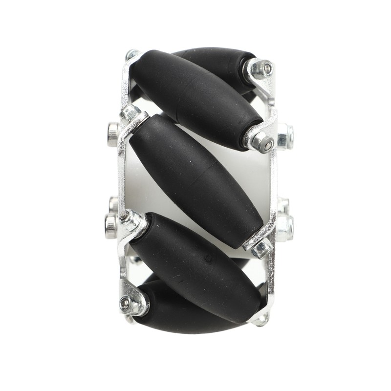 4Pcs 60mm Omnidirectional Wheel Aluminum Alloy Omni Directional Wheel Set