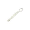 DIESEL Women's Metal Keychain X09445P5039, white