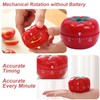 2 Pcs Cute Pomodoro Timer, Kitchen Timer, Count Down Alarm