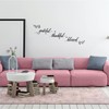 SUPERDANT Inspirational Quotes Wall Sticker Grateful Thankful Blessed Quotes Wall