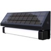Solar Powered Motion Sensing Self-Contained Outdoor-Indoor LED Wall Step Security