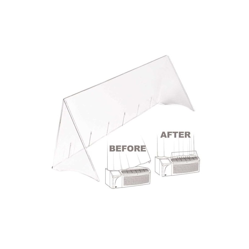 TayMac DA28 PTAC Air Deflector, 28.5" Inside Dimension