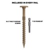 1/4" Multi-Purpose Flat Head Structural Screw - 3" x 1/4"