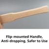 Wooden Mallet Hammer with Handle Wooden Woodworking Mallet Carpenters Mallet