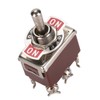 5PCS Toggle Switch DPDT 6 Pin3 Position Terninal On OFF