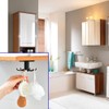HQahnekme 2 Pieces 360° Rotating Hook Rack for Kitchen Utensils,