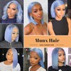 Bob Lace Front Human Hair Wigs for Women Full 13X6