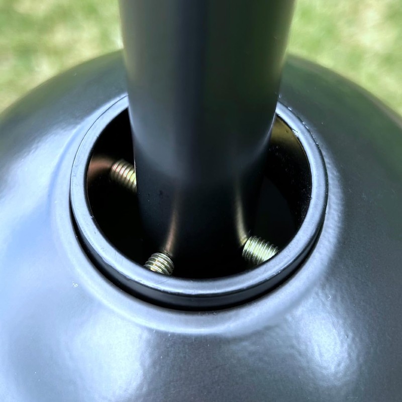 Erva SB2D Cylindrical Squirrel and Raccoon Baffle, Black, 28" x