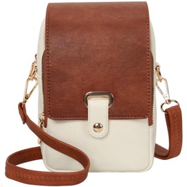 Leathario Crossbody Bag for Women Leather Small Crossbody Purse Cell Phone Wallet Purses Should Bag