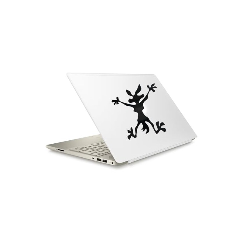 Calcomanía Coyote Estampado Sticker Auto Suv Moto Universal
