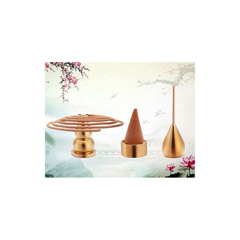 Miupoo Incense Burner Metal Holder,Cone Incense Holder,Coil Incenses Holders,Incenses Stick