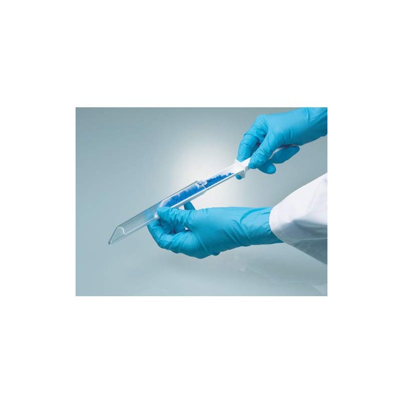 leona sterile spatula with cover, pack of 10