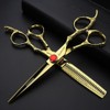 Golden Professional Hairdressing Scissors 6 Inch 7 Inch Hairdressing Scissors
