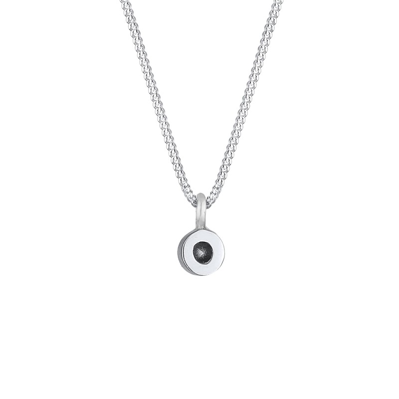 Elli Necklace Solitaire Crystal 925 Sterling Silver