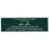 Nick Saban Autograph Nameplate Alabama Crimson Tide Autograph Helmet Jersey