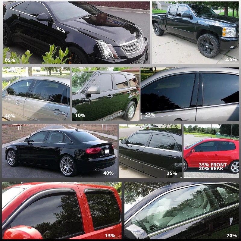 Precision Window Films Nano Carbon Window Film Any Tint Shade