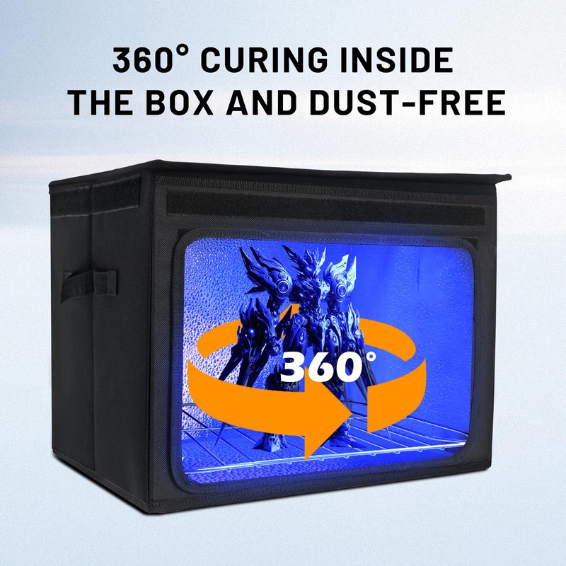 Resin Curing Light Lamp for 3D Printer Large Size Cure