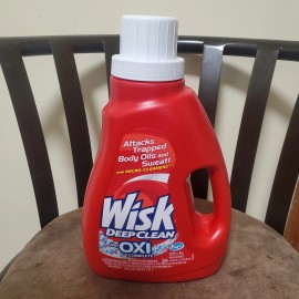 Fresh NEW WISK LAUNDRY DETERGENT DEEP CLEAN PLUS OXI COMPLETE 26 LOADS