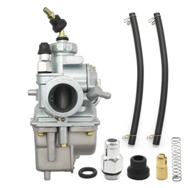 JUUDDENPARTS Carburetor Carb Kit, Fuel Line Set, Carburetor Choke Plunger Kit Replacement for Yamaha TTR125 2000-2003 TTR125E 2003-2007