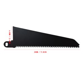 240mm Reciprocating Saw Blades Compatible with Black&Decker Scorpion Saw FKS890E KS890ECN KS890EK KS890GT KS880,Metal Cutting Reciprocating Saw Blades for Steel Pipe Cutting,Drywall,Chipboard (2)