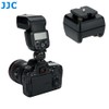 JJC Flash Hot Shoe Adapter with Sync Socket for Standard