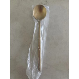 Moofin Gold Yellow Tone SUS304 Spoon Tea Scoop Coffee Scoop Stirring Beverage