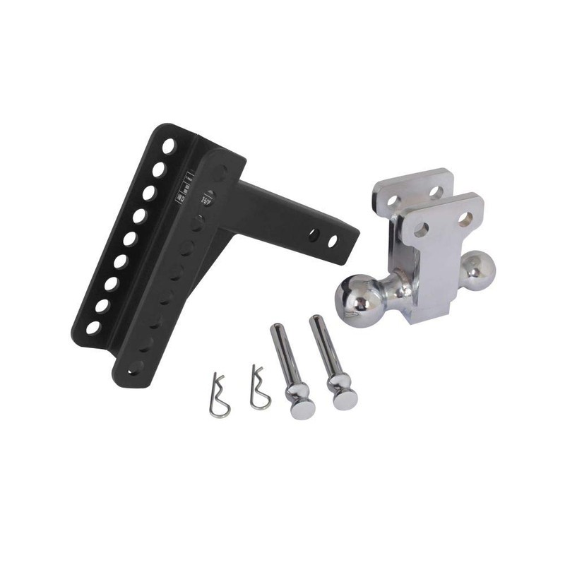Trailer Valet Blackout Adjustable Drop Hitch – 14,000 lb Capacity