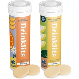 Orange Daily Hydration & Lemon Daily Immune Support (2) Tube Combo Pack