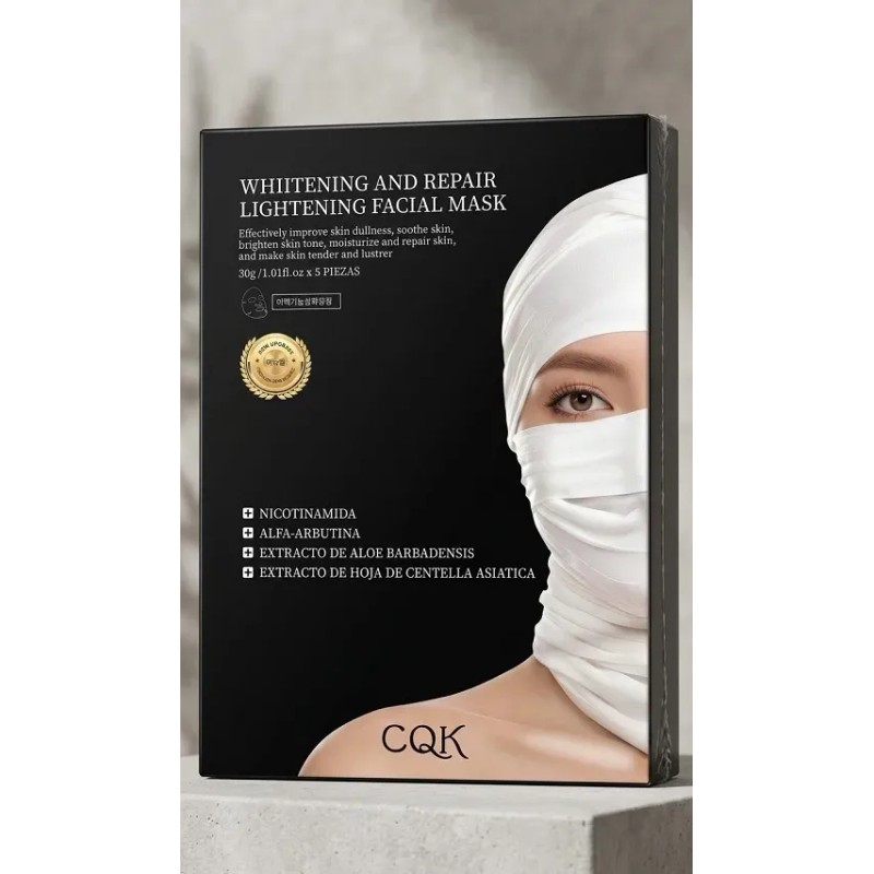 15 Mascarilla Facial Coreana Aclarante Reparadora Skincare