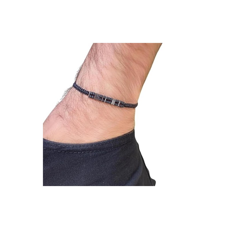 Live Gems | Custom Morse Code Mens Bracelet, Daddy Of