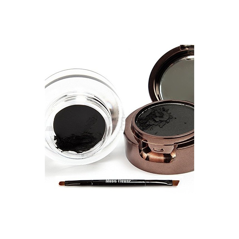 Ucanbe Cosmetics 4 in 1 Brown Black Gel Eyeliner and
