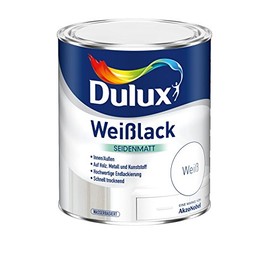 Akzo Nobel (DIY Dulux) Quick Dry Water Based Satin Matt 0.375 L, White 5194725