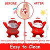 30Pcs Christmas Mochi Squishy Toys,Christmas Mini Kawaii Moji,Christmas Squeeze Soft